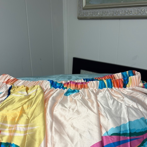 Colorful Abstract Mini Dress - Picture 3 of 4